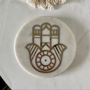 Anthropologie Cassieopeia Evil Eye Coaster